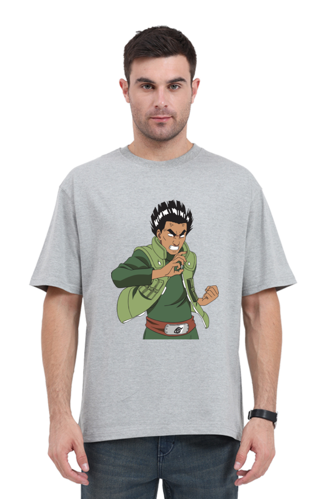 Gate of Power – Might Guy Unisex Oversized Classic T-Shirt