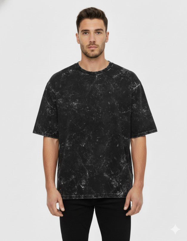 Men's Acid Washed Oversized Tee