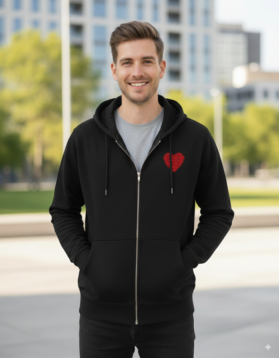 Men Zip Hoodie