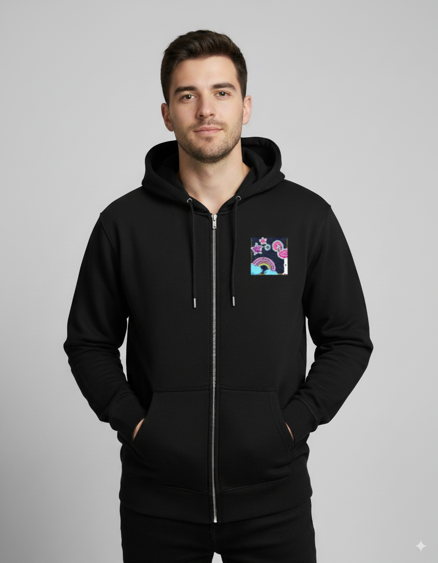 Men Zip Hoodie