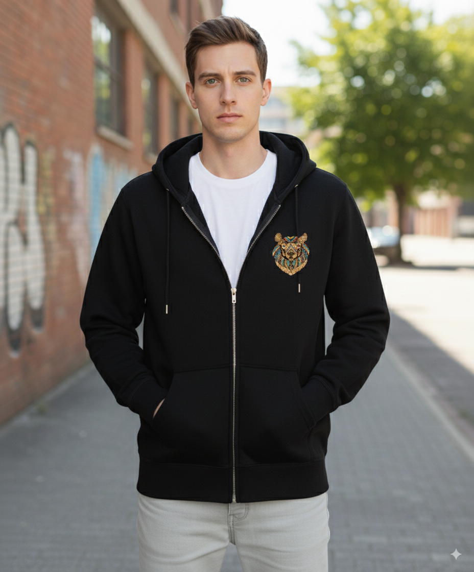 Men Zip Hoodie