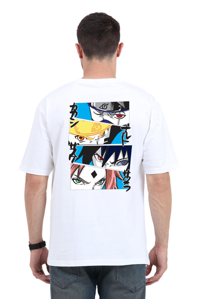 Eyes of the Leaf – Team 7 Unleashed Unisex Oversized Classic T-Shirt