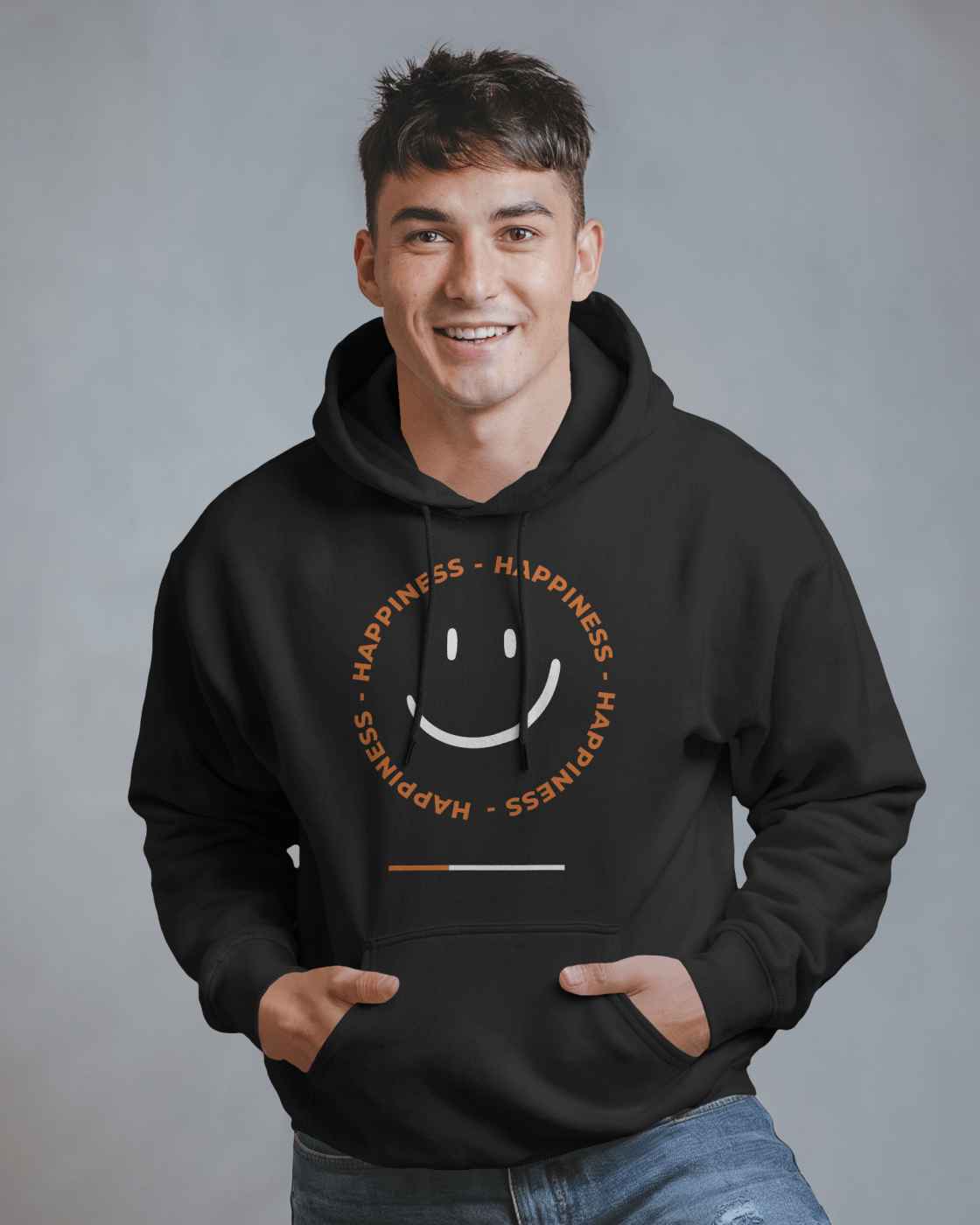 Men Minimal Hoodie