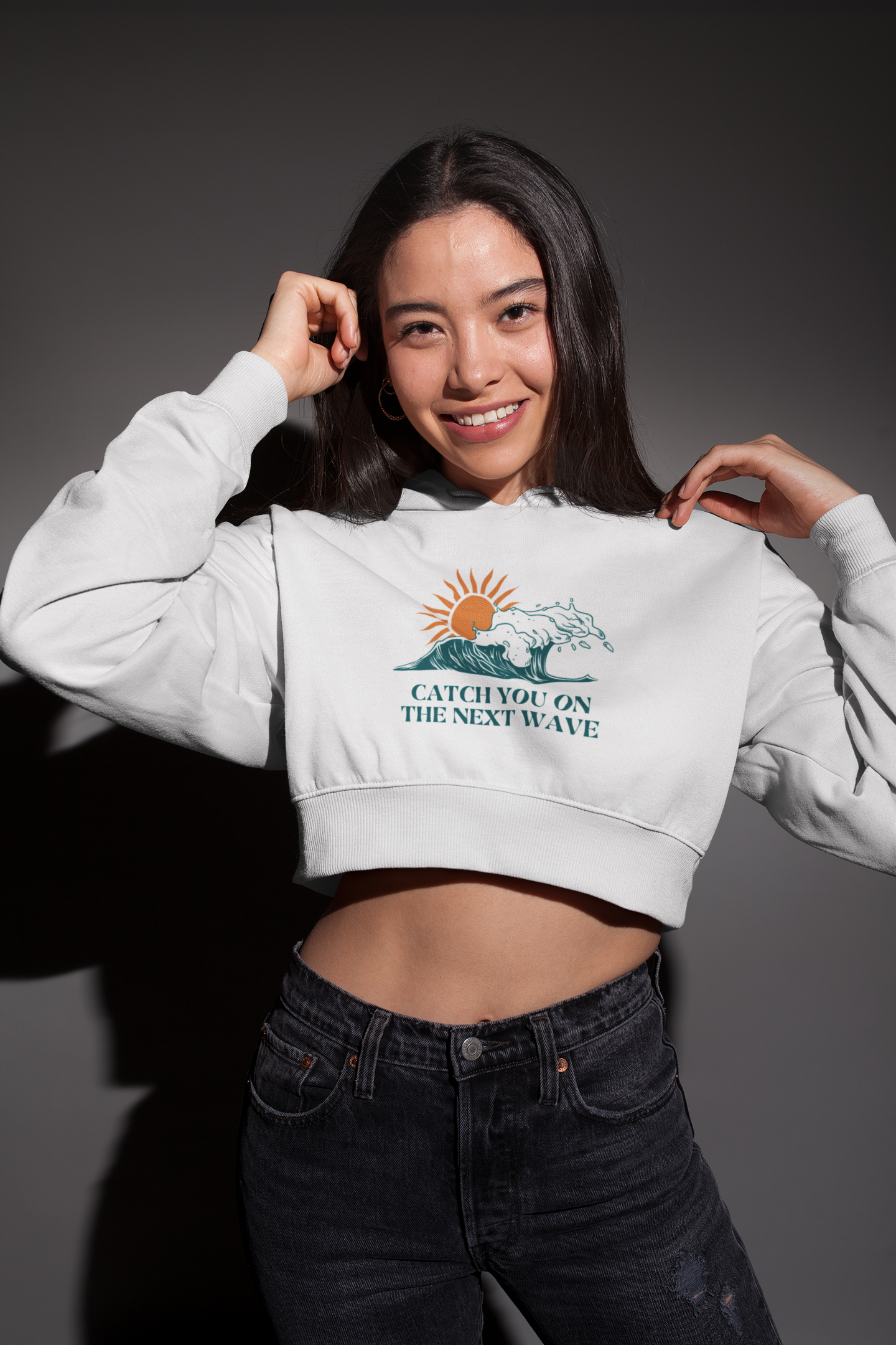 Female Cropped Hoodie