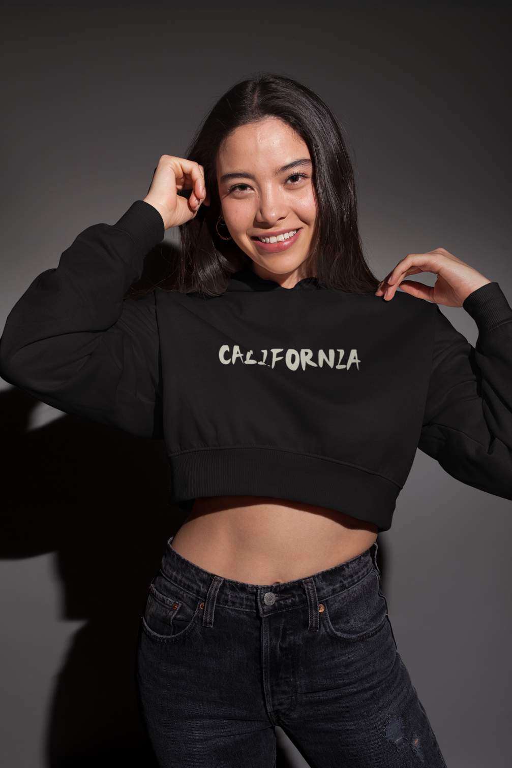 Women's Crop Hoodie