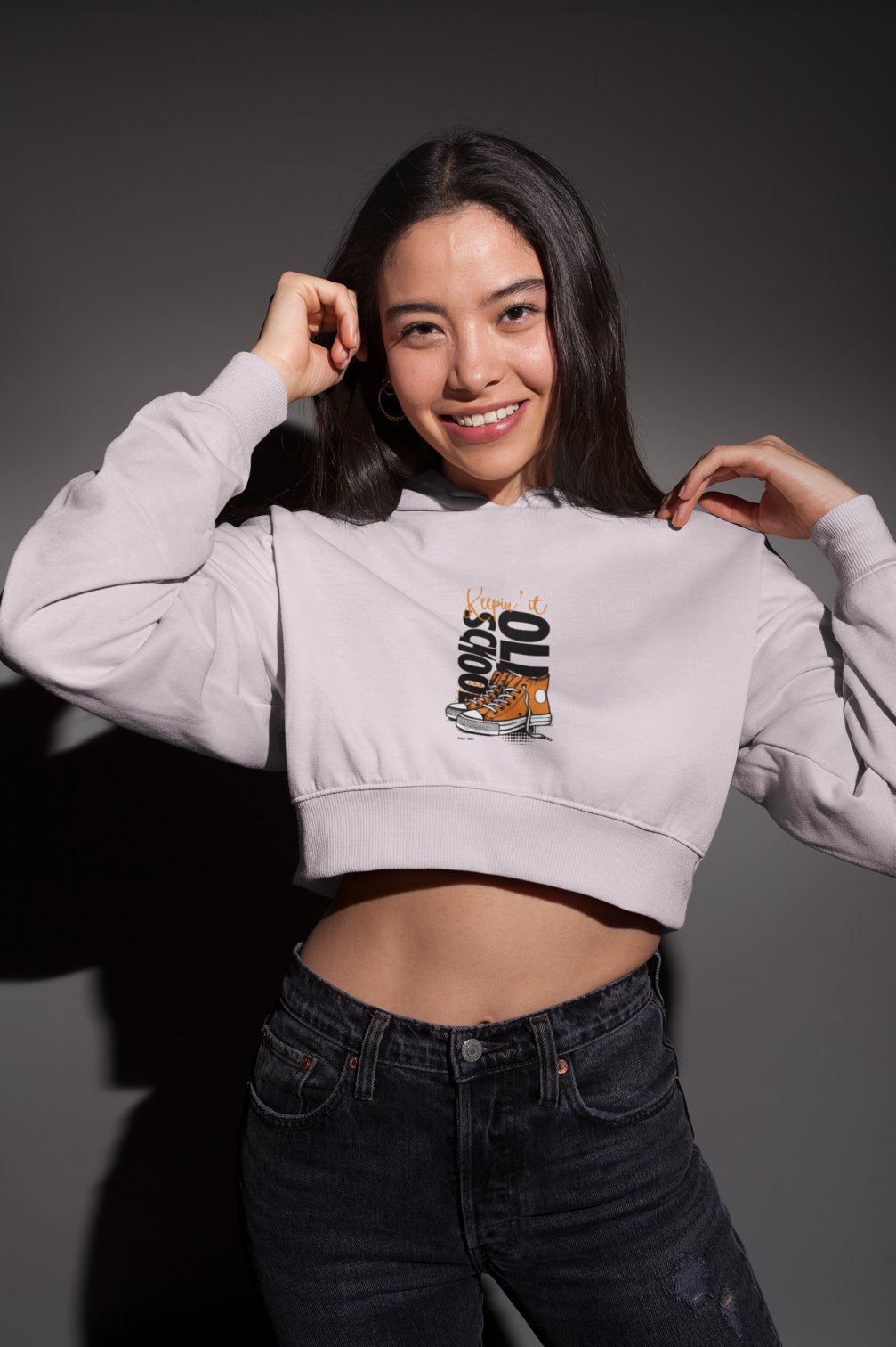 Female Cropped Hoodie