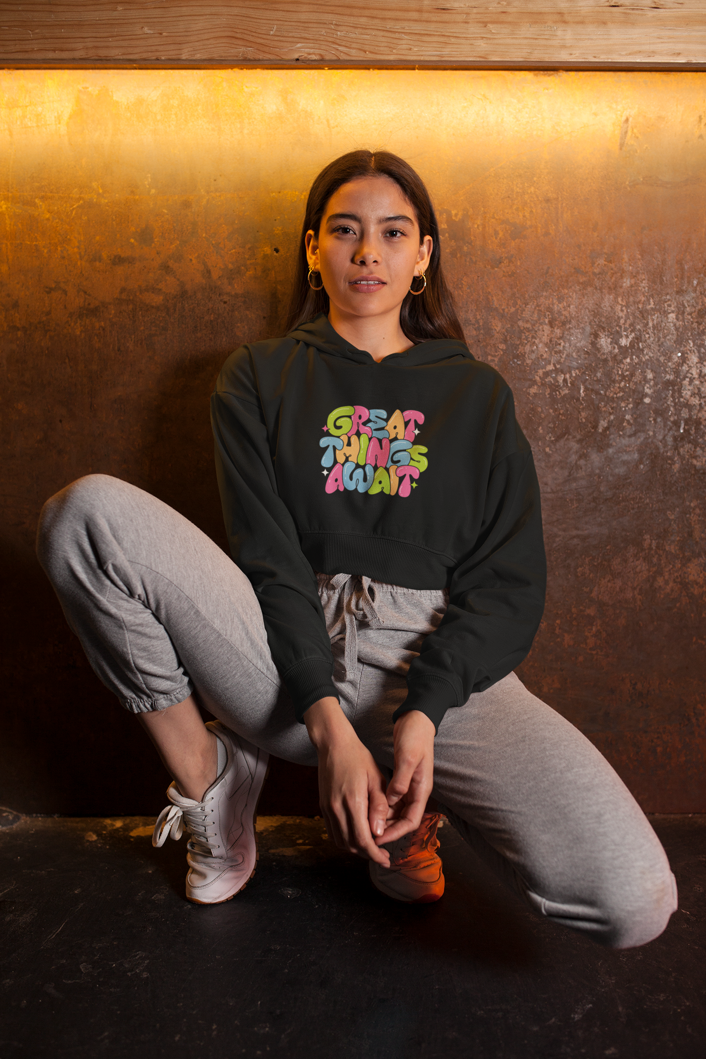 Female Cropped Hoodie