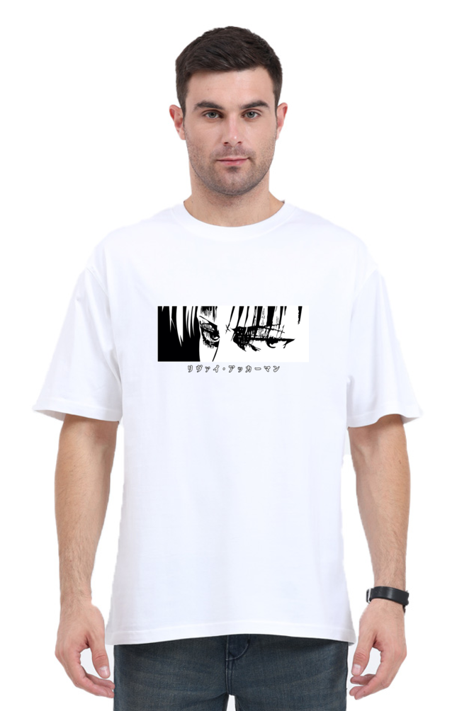 Levi Ackerman: Eyes of Judgment Unisex Oversized Classic T-Shirt