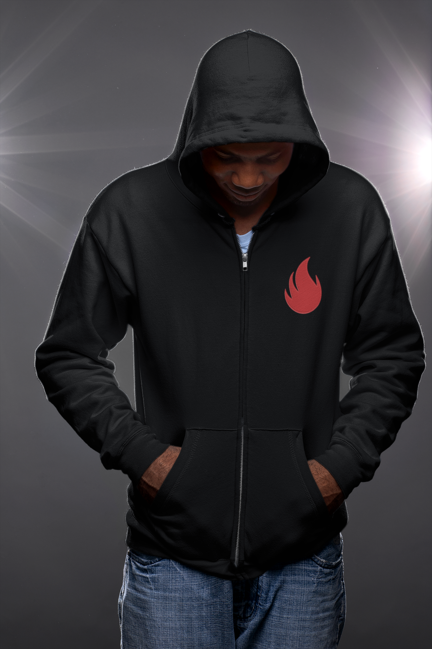 Men Zip Hoodie