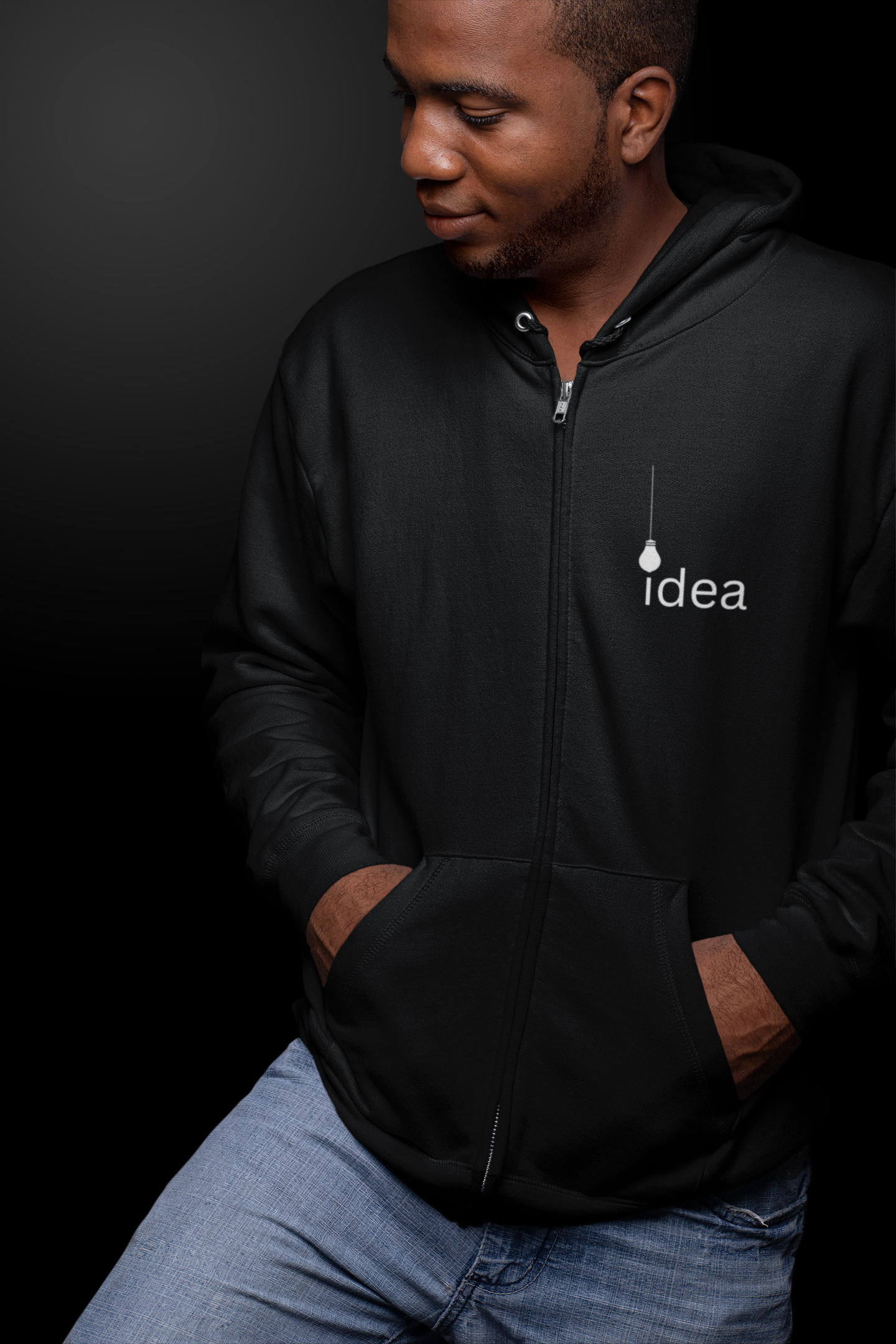 Men Zip Hoodie