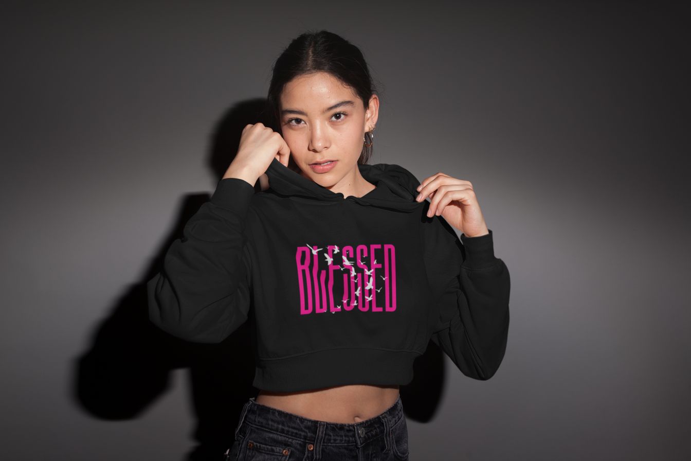 Female Cropped Hoodie