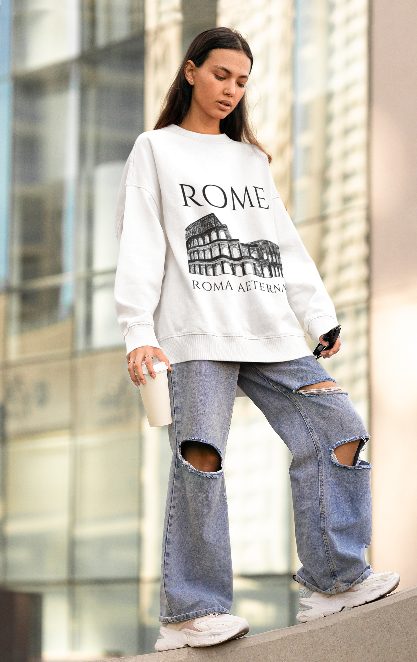 Women Oversized Sweatshirt