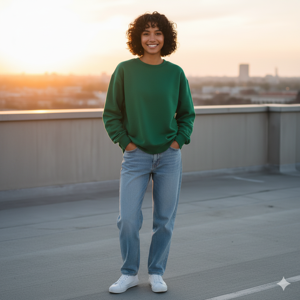 Womens Oversized Sweatshirt