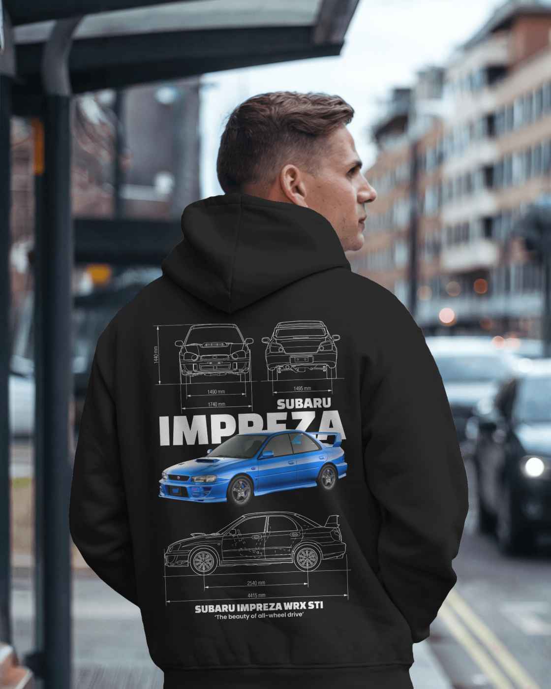Men Car Hoodie