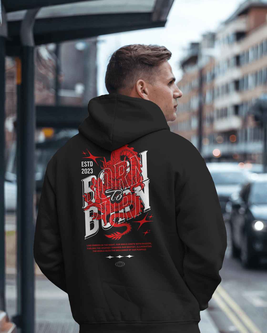 Men Streetwear Hoodie