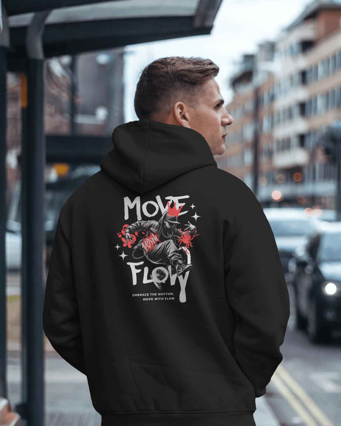 Men Streetwear Hoodie