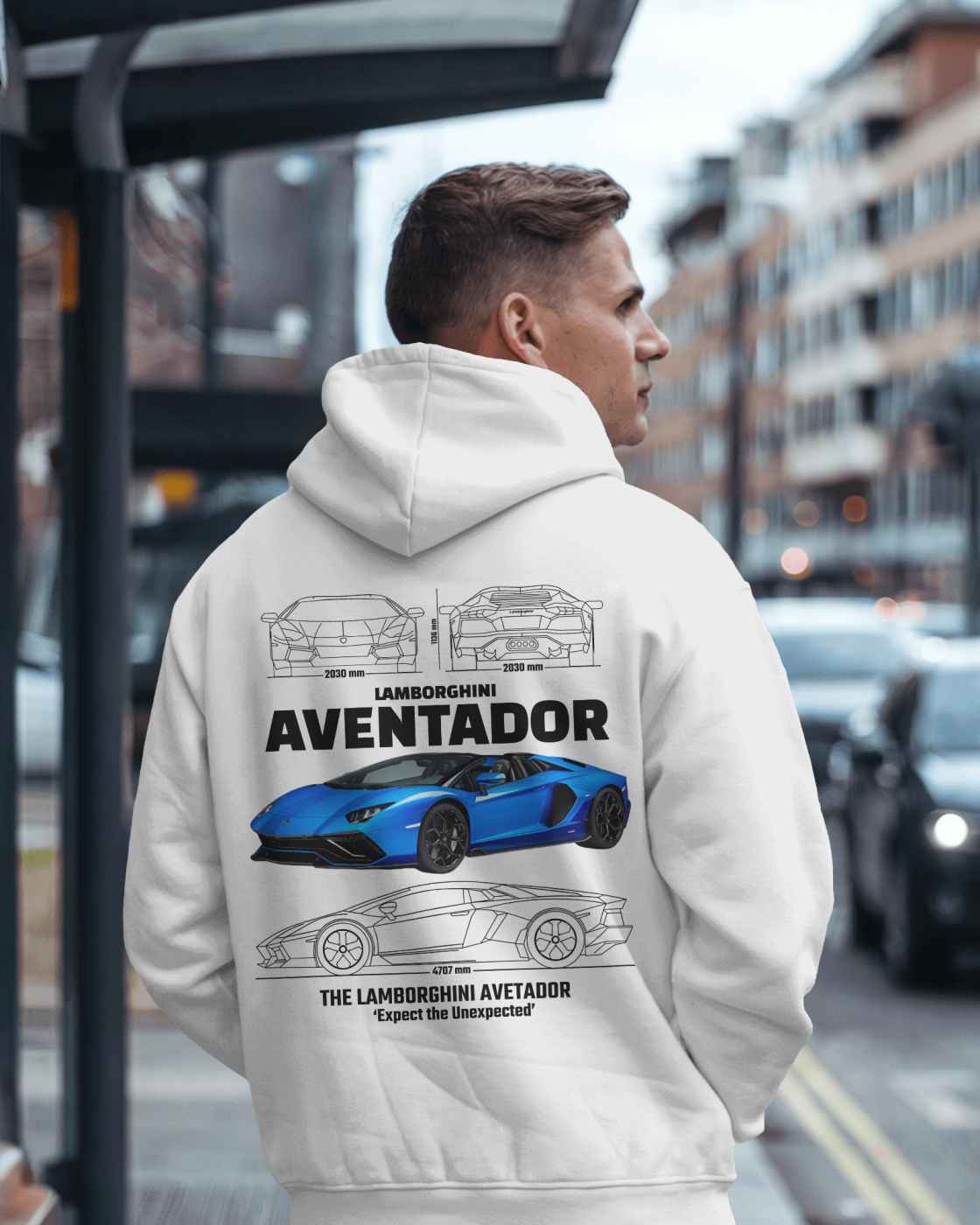 Men Car Hoodie