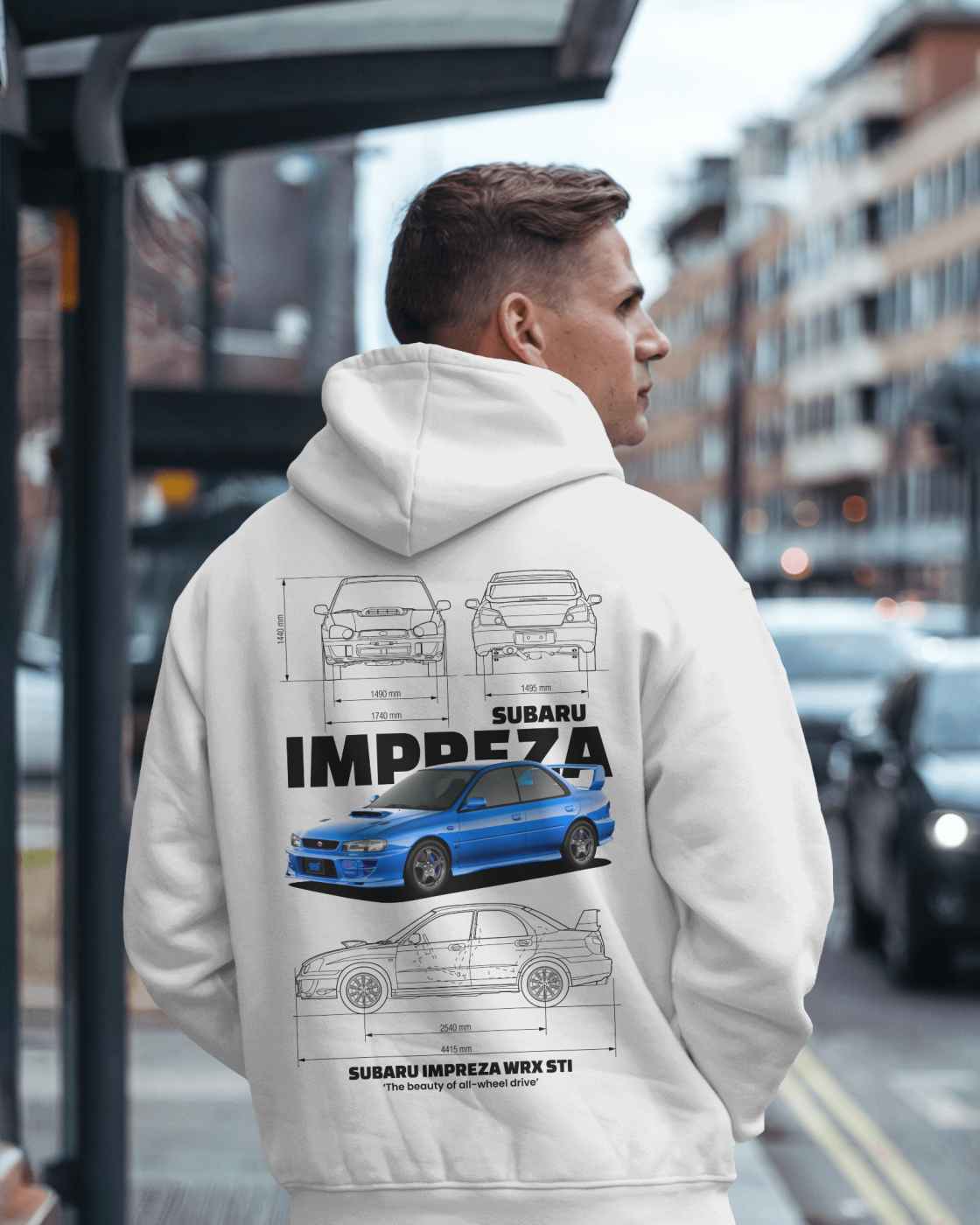 Men Car Hoodie