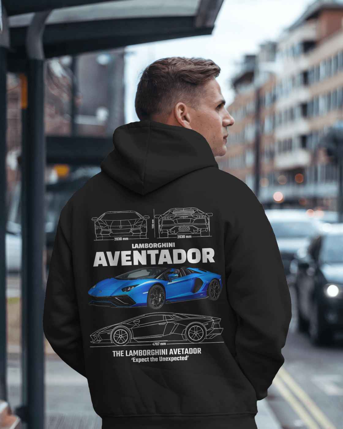 Men Car Hoodie